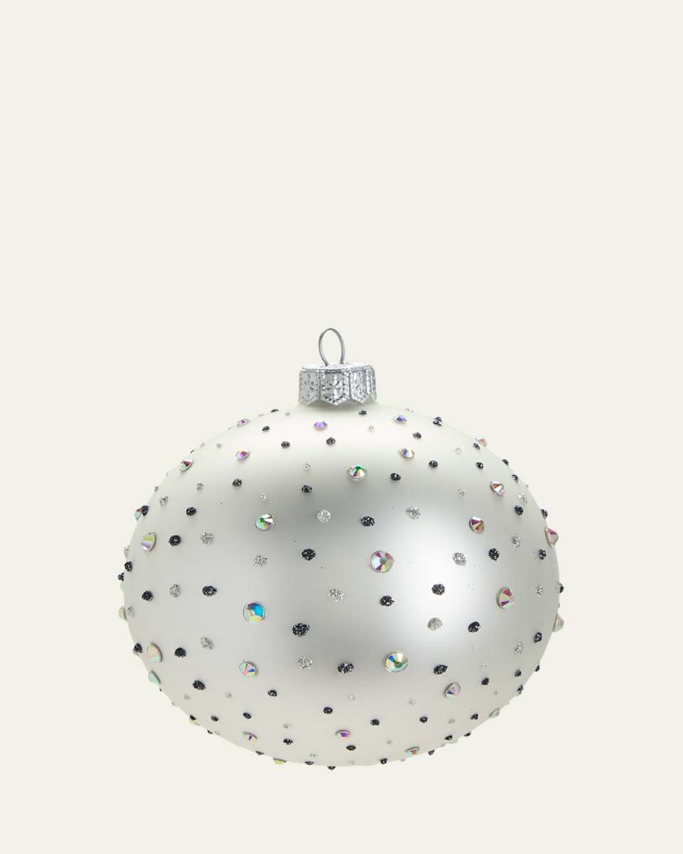 Couture Ornament With Crystals